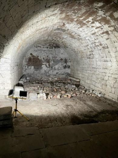 Das Innere des Kellers - die Prüfung durch den Statiker wurde bereits beauftragt.