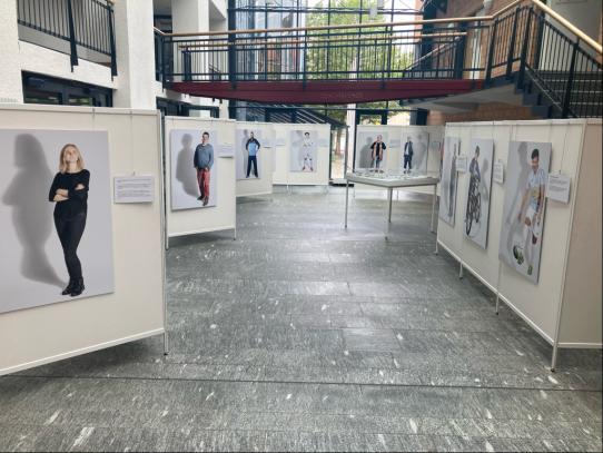 Ausstellung im Foyer des Rahauses